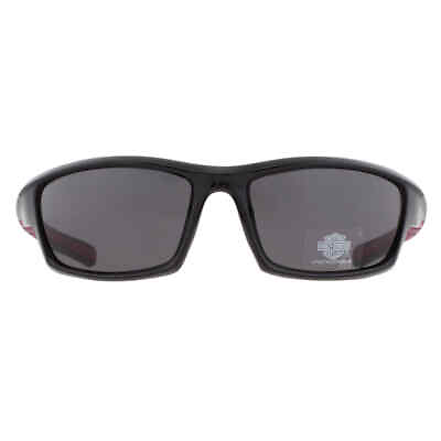#ad Harley Davidson Smoke Mirror Wrap Ladies Sunglasses HD5045S 01C 63 $16.49