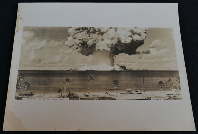 #ad Original Early Operation Crossroads Bikini Atoll Baker Photograph 8x10 EXP #6 $475.30