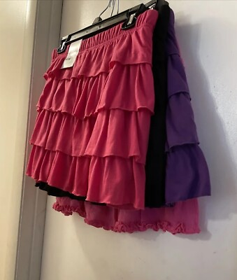 #ad Girls Skirts 4 Pcs Size Large 14 1 2 16 1 2 New With Tags 4 Different Colors $20.00