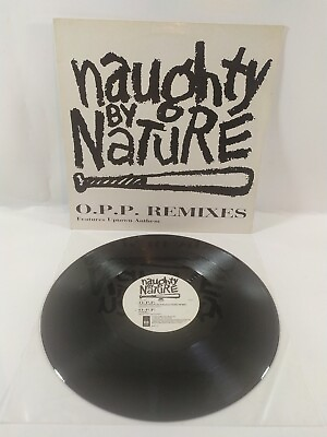 NAUGHTY BY NATURE O.P.P. REMIXES 1992 Tommy VINYL MAXI 12quot; SINGLE BLRT 74 EX EX GBP 4.04
