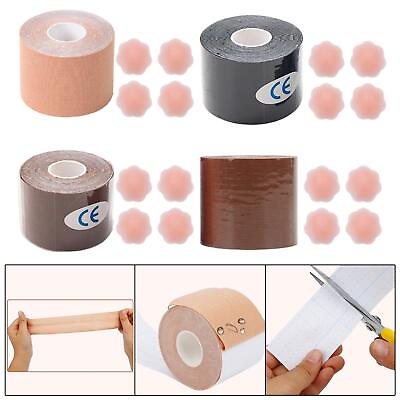 #ad #ad Breast Tape Sticky Body Tape Summer Chest Sticker Lifting Waterproof DIY Push up $7.84