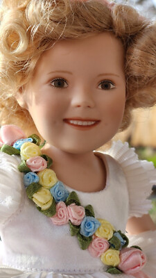 #ad Shirley Temple quot;Baby Take a Bowquot; w COA porcelian doll; Danbury Mint Great $24.95