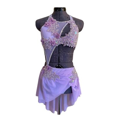 #ad Lyrical Dance Dress Customize Skirts for Girls Pole Dance Dress for Performanmce $281.88