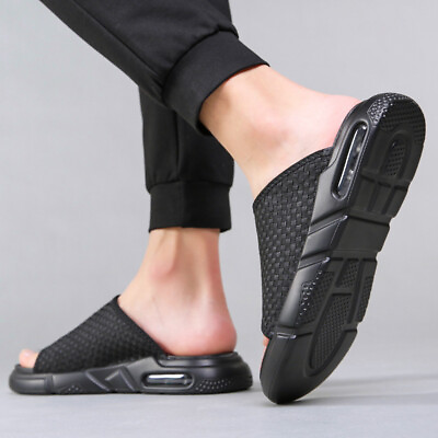 Breathable Men#x27;s Summer Shoes Slingbacks Sandals Open Toe Slippers Casual Beach $34.98