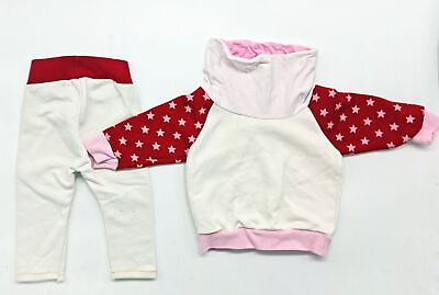 #ad Sweet Dawanda DIY Handmade Set Pullover Trousers Size 62 68 Stars $15.91