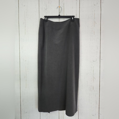 Josephine Chaus Dark Gray Maxi Skirt $15.99