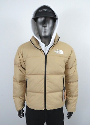 #ad #ad Mens The North Face RMST REMASTERED Nuptse 700 Down Insulated Jacket Khaki Stone $279.95