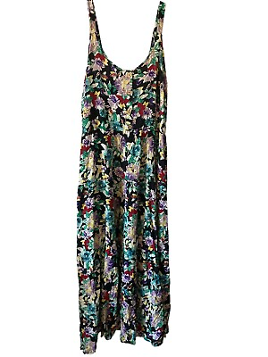 #ad NWT Band Of Gypsies Floral Maxi Sundress 2X $15.00