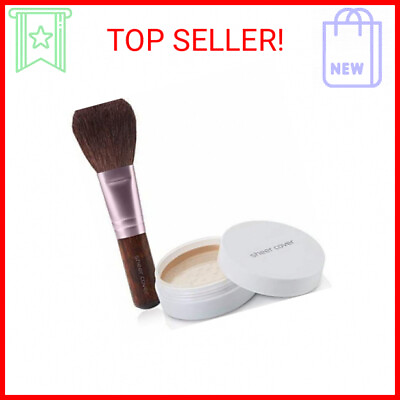 Sheer Cover Perfect Shade Mineral Foundation Makeup Kit w Free Foundation Brus $32.12