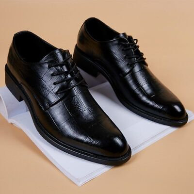 #ad Men Suit Shoes Party Men#x27;s Dress Shoes Leather Shoes Men Office $33.78