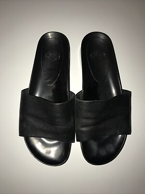 #ad Harley Davidson Women’s Sandals 8 Black Slides $27.00