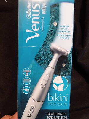 #ad Gillette Venus Bikini Precision Trimmer Battery Operated Hair Removal NEW $9.99