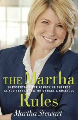 #ad #ad The Martha Rules Hardcover By Stewart Martha GOOD $3.73