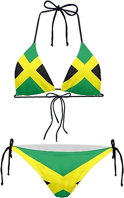 #ad #ad Women#x27;s High Waist Halter Bikini Set Two Piece Swimsuits String Triangle Bikini $35.05