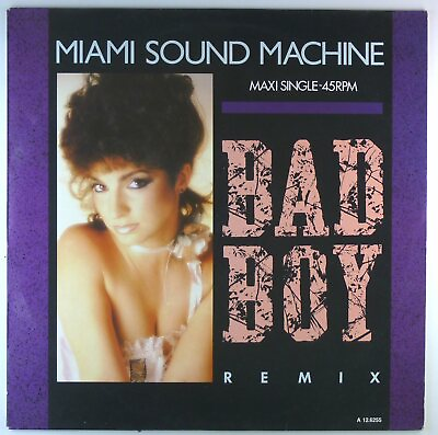 #ad 12 quot; Maxi Miami Sound Machine Bad Boy Remix H776 Cleaned C $15.66