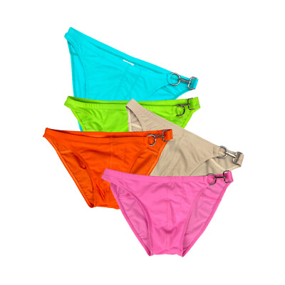 #ad Men#x27;s UV Resistant Swim Briefs Sexy Swimwear Bikini Waterproof Low Rise Swimsuit $14.89