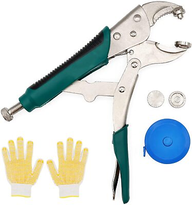 Heavy Duty Snap Setter Fastener Pliers Tool Kit for Replacing DIY Cover Canvas $36.49