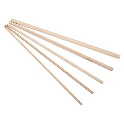 #ad Wooden Dowel Rods 30cm Long DIY Wooden Arts Craft Sticks with 5 Sizes Dowels ... $14.87