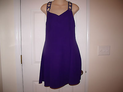 Very Cute Short Purple Party Dress $10.50