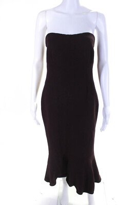 #ad Cinq à Sept Womens Purple Vino Luna Dress Size 10 12886455 $97.01