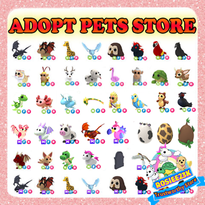 Adopt Me Pets Shop MEGA NEON FLY RIDE MFR NFR FR Legendary Pets TRUST AND CHEAP $8.99