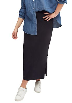 #ad ellos Women#x27;s Plus Size Knit Maxi Skirt $27.01