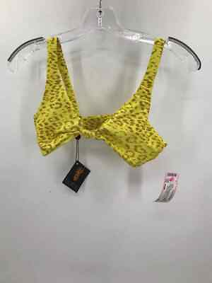 #ad Skatie Yellow Size Small Bikini Top $24.99