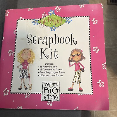 Me and My Big Ideas Scrapbook Kit Talk Summer Girly Girl Papers Die Cuts $9.00