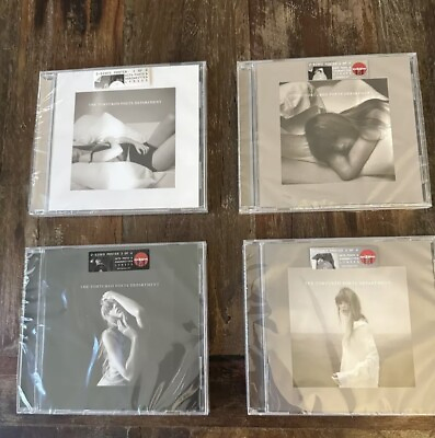 #ad Taylor Swift Tortured Poets Department CDs Complete With Set of 4 With Posters $59.99