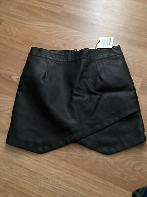 #ad Bb Dakota Leather faux Skirt $30.00