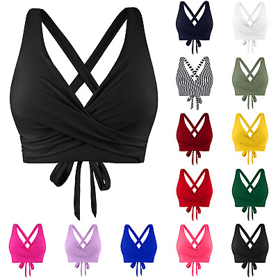 #ad Women Bikini Swimwear Size 6 8 10 Breathable Bating Beachwear $10.79