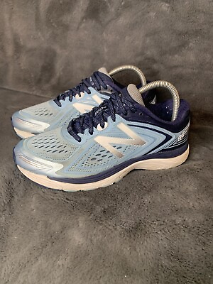 New Balance 860 v8 Running Shoes Womens 8 Blue Low Top Athletic Gym Sneakers $29.99