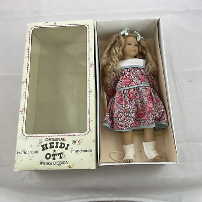 #ad #ad VINTAGE HEIDI OTT quot;LITTLE ONESquot; GIRL DOLL quot;SHIRLEYquot; 12quot; Box and Hang tag $45.00