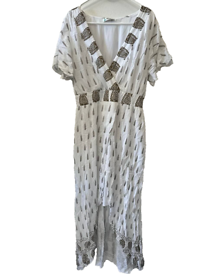 #ad Lapogee Women Dress Boho Style Print Size 2X $21.35