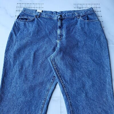 Vintage Lee Jeans Size 26W USA Blue Pants Mom Low Rise Faded Denim Plus $16.94
