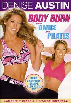 #ad #ad Denise Austin: Body Burn With Dance amp; Pilates DVD By Denise Austin VERY GOOD $4.23