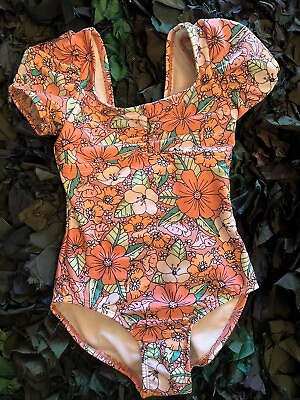 #ad Target Girls Swimsuit Catamp;Jack NWOT Floral SIZE S 6 7 $12.00