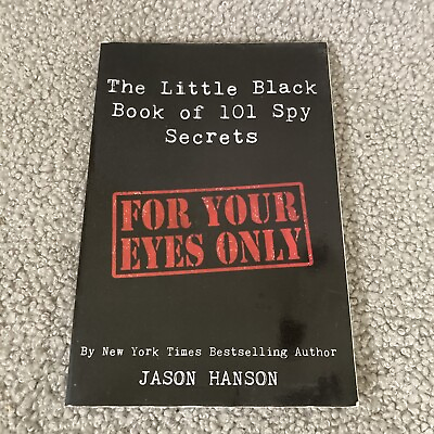 #ad #ad The Little Black Book of 101 Spy Secrets by former CIA officer Jason Hanson $29.99