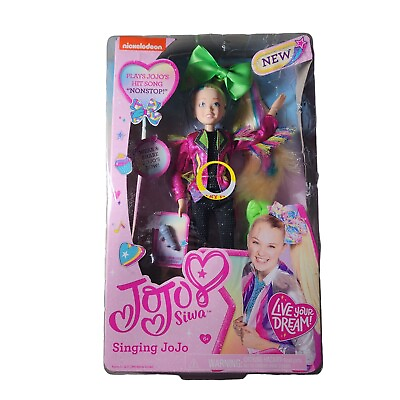 #ad New JoJo Siwa Singing Doll Worldwide Party Song 10quot; Doll Nickelodeon $14.95