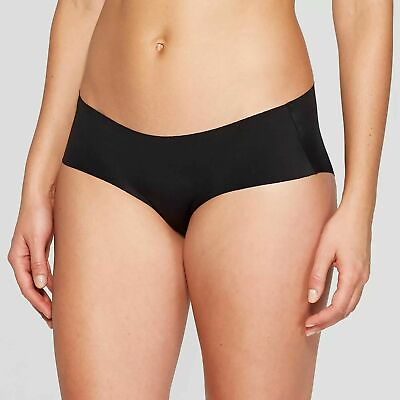#ad Auden Womens Size XL 16 Hipster Invisible Edge Black Panties $7.19