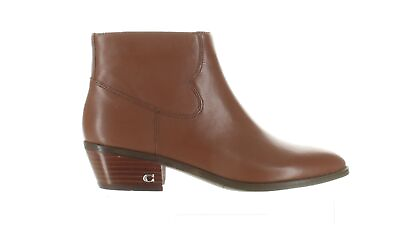 Coach Womens Danni Leather Ankle Boots $49.99