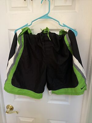 Nike Bathing Suit Size Men’s Large Black Green 63 $2.00