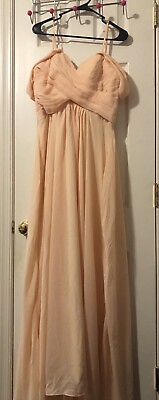 Long bridesmaid dress $100.00