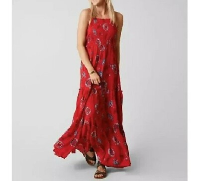 #ad Sz XS Free People Intimately Garden Party Floral Print Maxi Dress $41.99