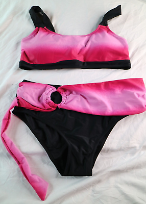 #ad #ad Women#x27;s Bikini Swimsuit Pink:No SIZE Tag SEE DESCRIPTION $7.99