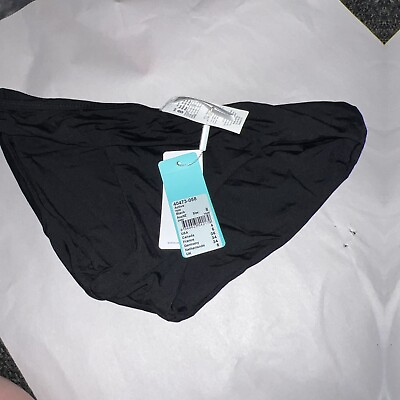 #ad Seafolly Hipster Bikini Bottom Black Women#x27;s 4 $19.99