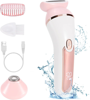 #ad Electric Razors for Women 2 In 1 Lady Rechargeable Shaver for Legs Arms Face $30.99