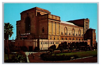 Long Beach CA California Municipal Auditorium Unposted Chrome Postcard $6.97