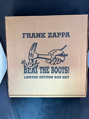 #ad Frank Zappa Beat The Boots LTD Edition Box Set Cassette Tapes Complete R 70907 $249.99