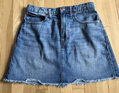 #ad Size 28 Mini Jean Skirt Denim Womens Blue short skirt Summer Resort wear Spring $17.00